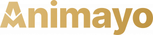 logotipo dorado animayo